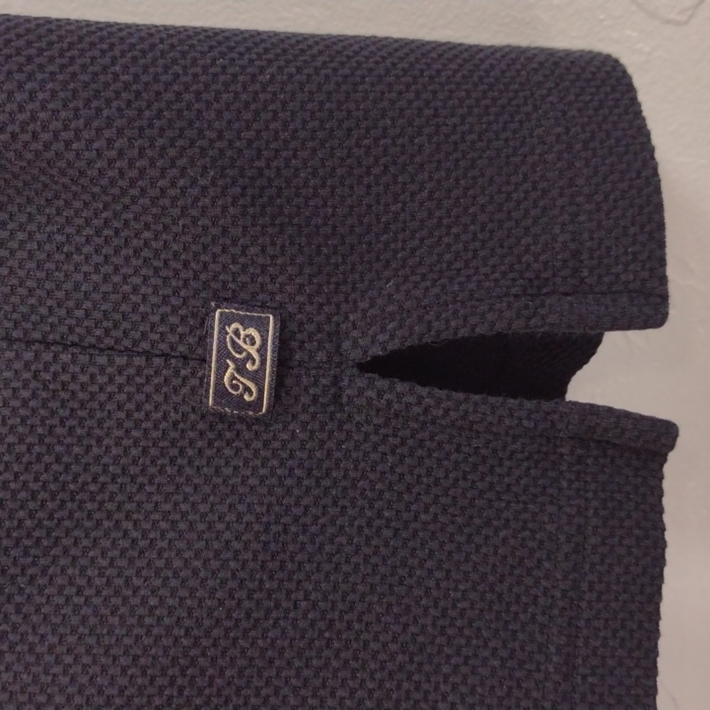 Tommy Bahama Black Silk-cotton Short Sleeve Polo Shirt Men's Small - Picture 5 of 9